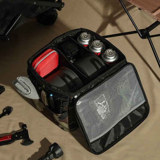 Camping Gear Storage Bag Cutlery Tools Air Tank Tactical Bag