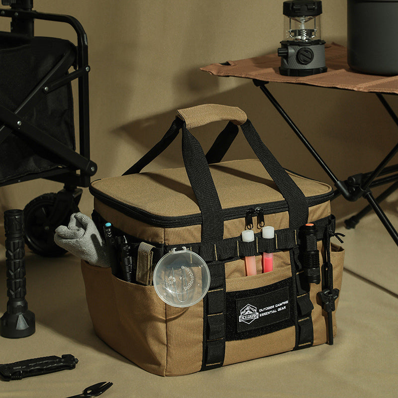 Camping Gear Storage Bag Cutlery Tools Air Tank Tactical Bag